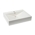 NX5004 banyo için saf beyaz lavabo lavabosu 